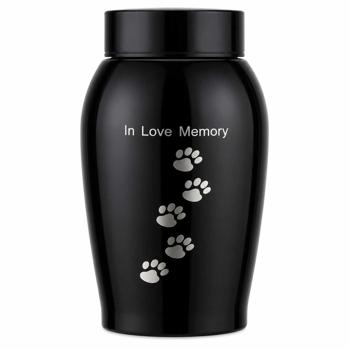 Urn RVS - 500 ml - 'In love memory'