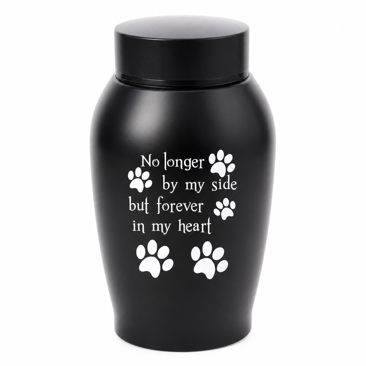 Urn RVS - 500 ml - 'No longer by my side'