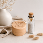 Houten herinneringsdoosje kat - detailfoto