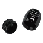 Mini urn van 25 ml voor een beetje as of een plukje haar van hond of kat