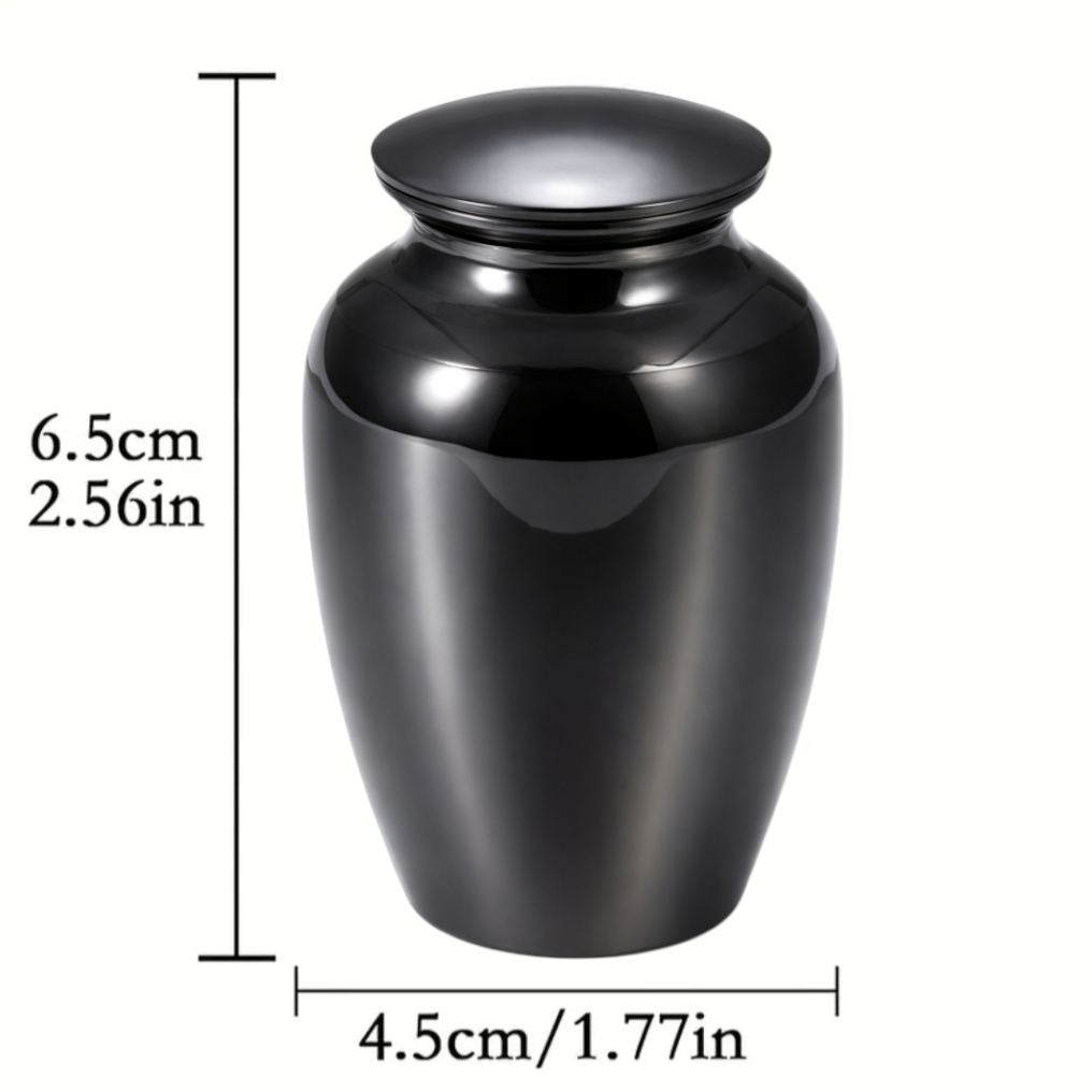 Mini urn voor hond of kat, te personaliseren met naam, datum of symbool