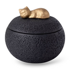 Zwarte kattenurn - 350 ml